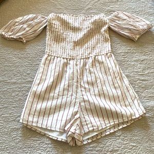 Abercrombie off the shoulder romper